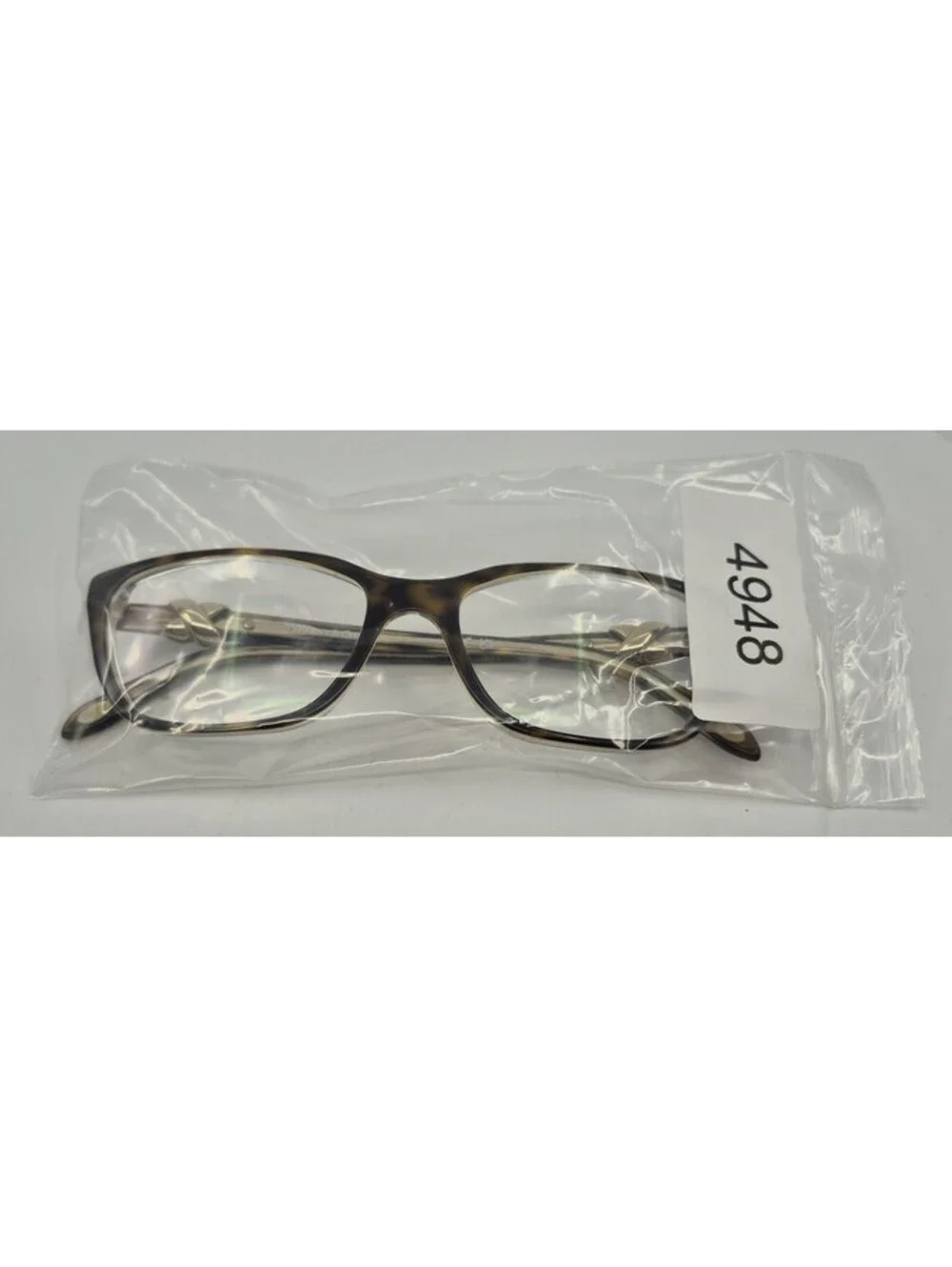 TIFFANY & CO TF 2074 8155 Eyeglasses Havana Gold Full Rim 52-16-135 Italy